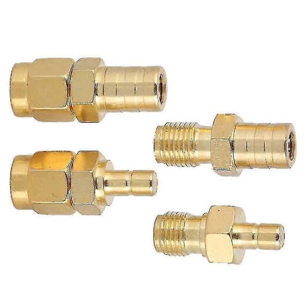 4 Typer RF Adapter SMA Adapter til SMB Konnektor RF Konverter Sæt til DAB Bilradio Antenne