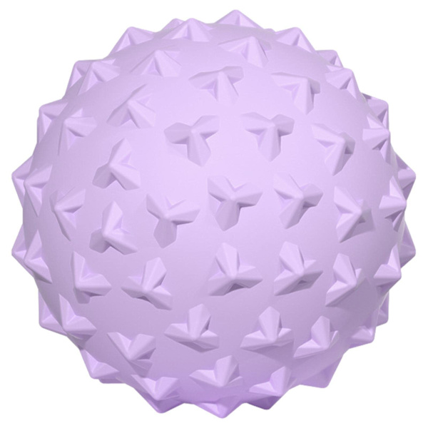 Pigget Massagebold, Blød Pigget Massagebold til Fødder Ryg, Dybdegående Vævsmassage, Muskelrestitution, Triggerpunkt, Myofasciel Løsning Purple
