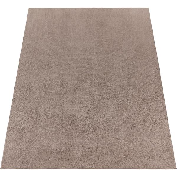 Hem Vardagsrumsmatta Mjuk Tvättbar i Kort Lugg Mjuk, Storlek:60x160cm, Färg:Taupe camel