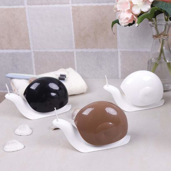Søt sneglesåpedispenser for kjøkkenbad etc. (120ML) (Brun) coffee snails