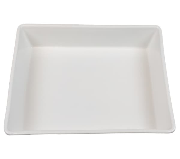 Porslinsform Rektangulär - Stor - 2-pack 5000 Vit