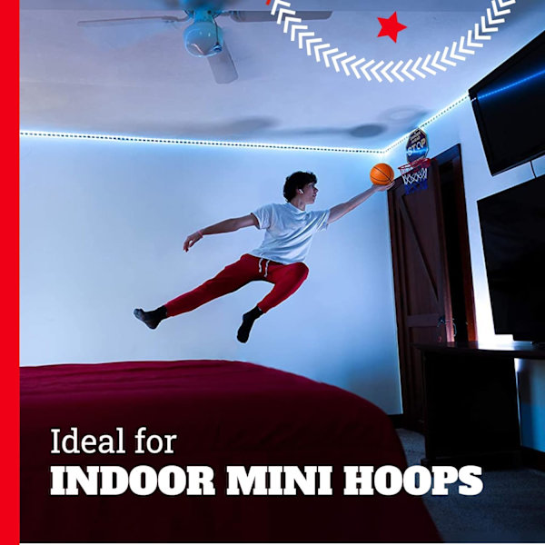 7-tums Mini Basketbollar, 3-pack - Perfekt storlek för pojkar, småbarn och mini-korgentusiaster - Mångsidig för inomhus- eller utomhuslek, Orange