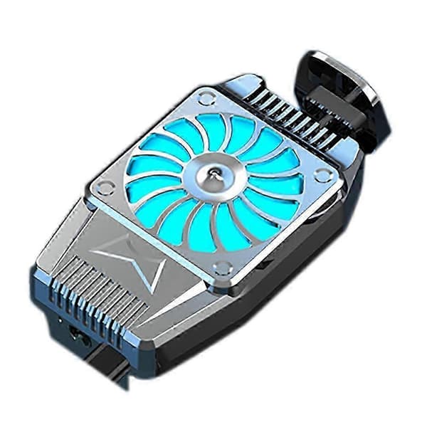 Mobiltelefonkøler Mobilspilkøler til og Android Mobiltelefon Køleventilator Genopladelig