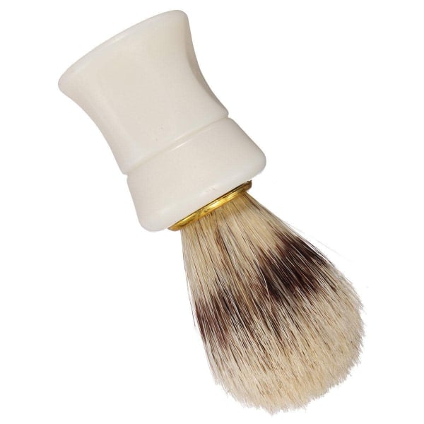 6 stk Barberbørste Håndlaget grevlinghårbarberingsbørste Våtbarbering Elegant design Profesjonell Pure Bristle Brush Frisørsalong (barberbørste)