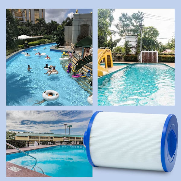 1 pakke spafilter, til Unicel 6CH-940, til Pleatco PWW50P3, til Waterway Front Access Skimmer og Filbur FC-0359