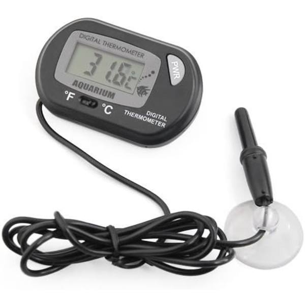 Digital LCD-termometer för akvarium och vivarium