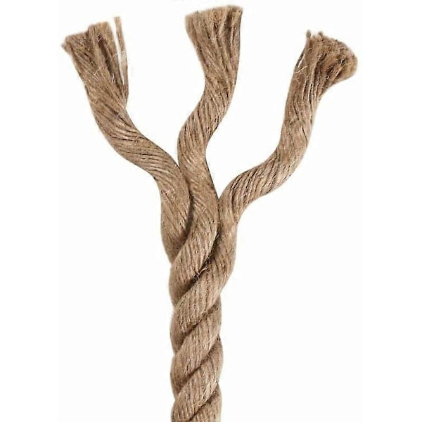 Juterep 50 m lång 10 mm tjock