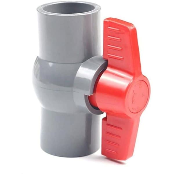 40mm PVC Kuleventil Tilkoblingsrør PZCC