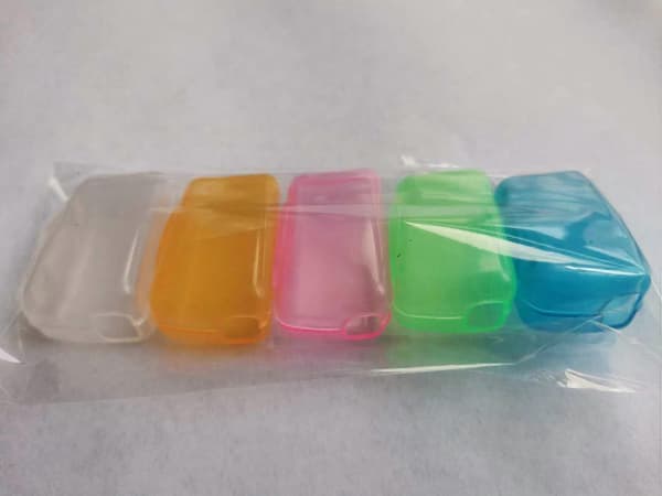 1 set med 5-pack resetandborsthuvudskydd, bärbart tandborstfodral