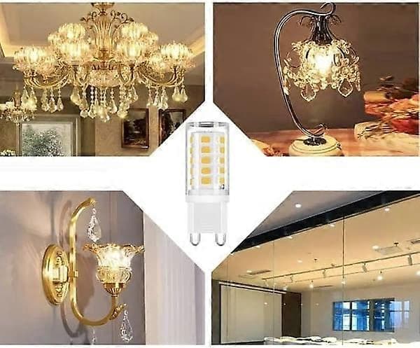 G9 LED pærer 5W – Varm hvid – 10-pak