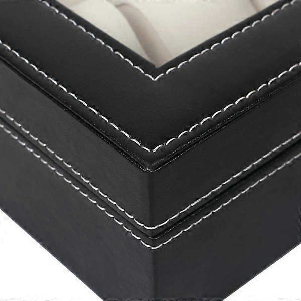 Lyxig Klockbox / Klockfodral / Klockförvaringsbox för 6 klockor