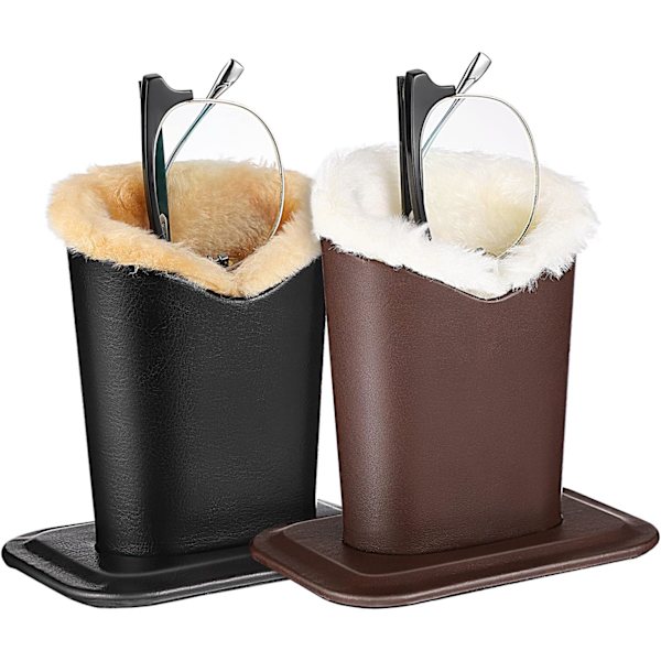 2 stk. Brilleholder med plysfor