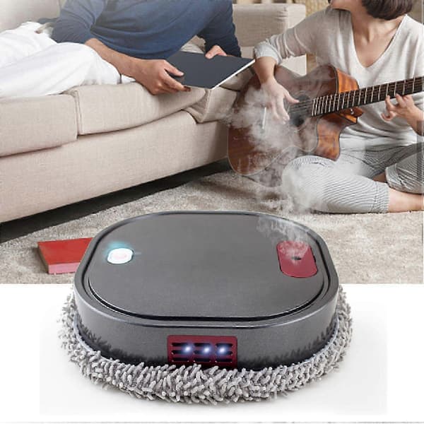 Steam Mop 8 Deler Mikrofiberklut Mikrofiber Damprengjøringsputer Vaskbare Mopp Reservedeler