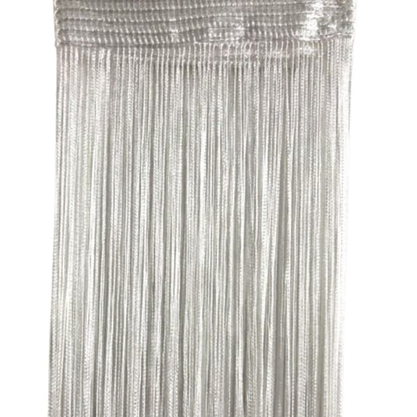 Frynsegardin 100x200 cm 1 par Hvid White