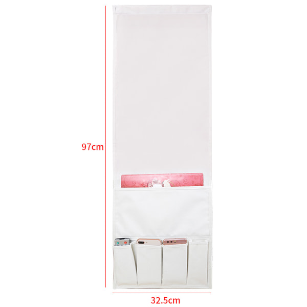Sofa armlæn organizer magasiner fjernbetjening holder vandtæt caddy taske sofa opbevaringspose til iPad mobiltelefon bøger tissue snacks beige
