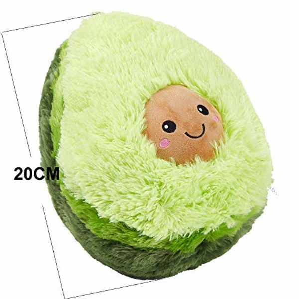 20cm täytetty pehmoinen avokado lelut tyyny mukavuusruoka avokado pehmo tyyny nukke joulu syntymäpäivä ystävänpäivä lahja tyyny tyyny