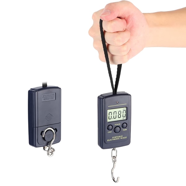 40Kg Multifunctional Precision Electronic Scale, Digital Hanging Scale, Luggage Weighing Scale, Portable LCD Weighing Scale