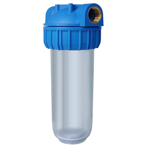 50 mikron 10\" sedimentfilter. Inkluderar 50 mikron sedimentpatron, filterhållare, väggmonterad filterhållare och filterhållarnyckel.