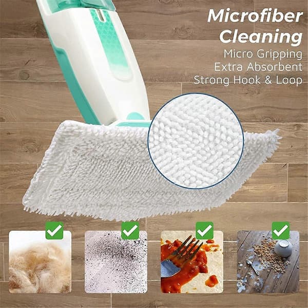 Kompatibel med WINBOT W1 PRO Vindusvasker Robot MOP Erstatninger Moppepute Tilbehør Deler