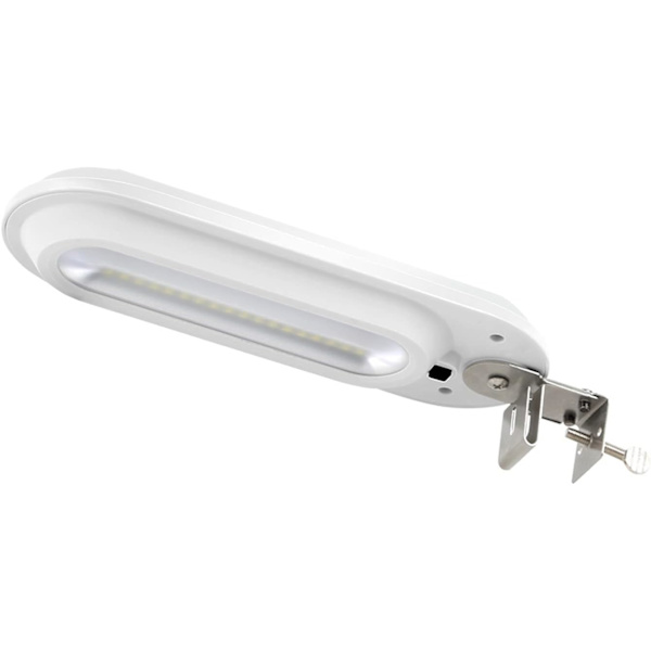 Vit utomhus solvägglampa för staket, grind, vägg och vattentät LED Decolight, vit (kall vit) White