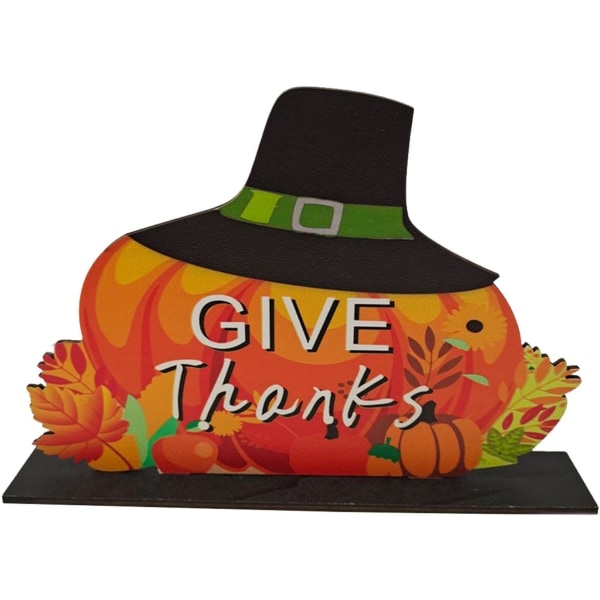 Thanksgiving græskar bordindretning