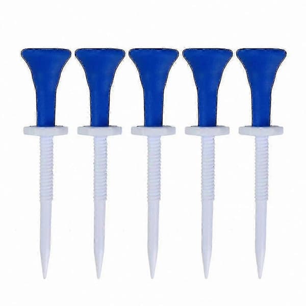 Justerbart golf-tee set med bollhållare - 5-pack universell passform för träning och spel
