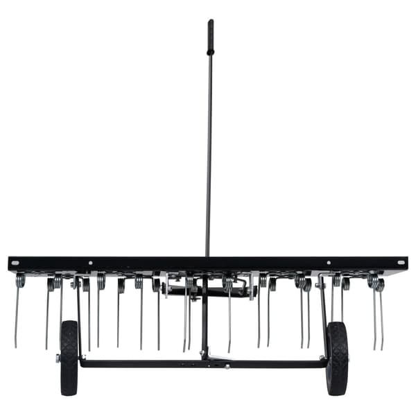 vidaXL Mosrive til havetraktor 100 cm 17140 Svart