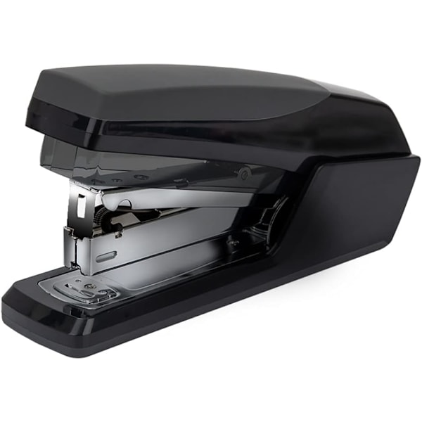 Skrivbordsstapler Kommersiell Skrivbordsstapler, 40 Arks Kapacitet Bärbar Hållbar Metallstapler (Svart)