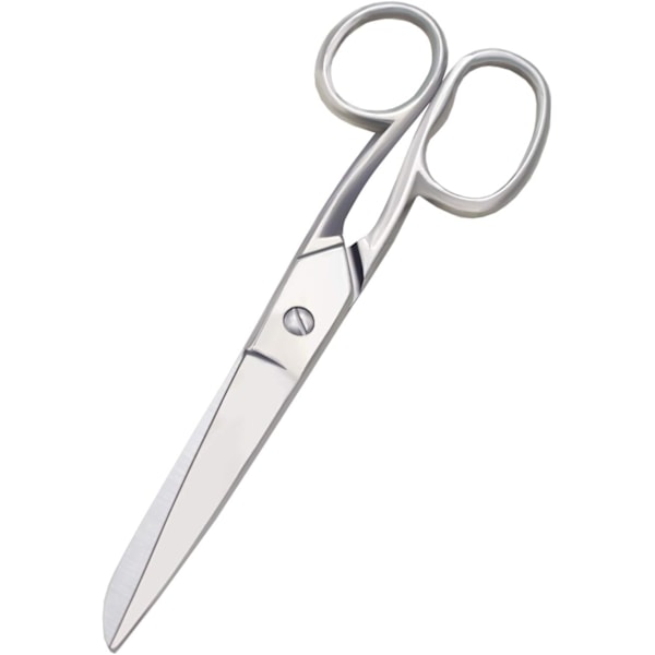 Ultra Office smidda saxar, kraftiga syssaxar, 7\" saxar i rostfritt stål för hantverksskärning av tyg läder canvas denim papper (1 st)