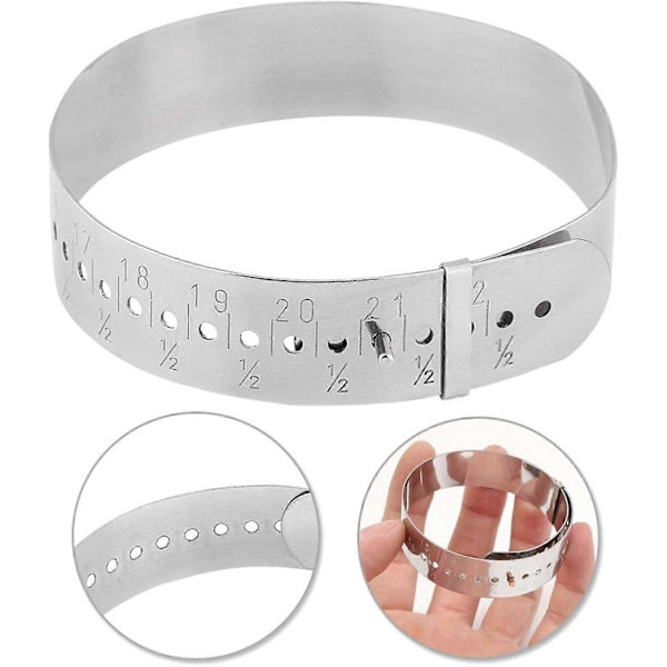 Armbåndsmålerverktøy, for måling av håndleddsmykker