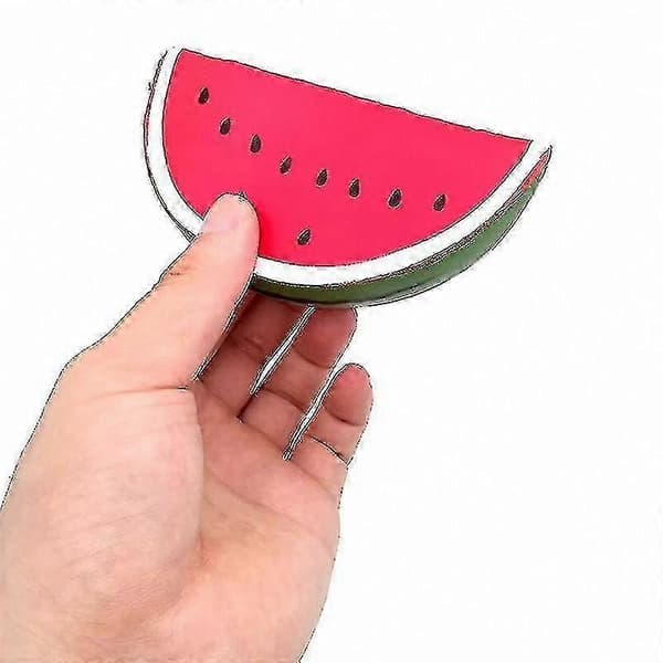 Jumbo Vandmelon-Formet Langsomt Stigende Stress Relief Legetøj