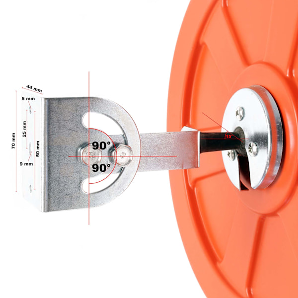 Konveks Trafikkspeil 30cm Synsfelt 130°-160° Trafikkspeil Trafikksikkerhet Utendørs Innendørs Veispeil Solid Polykarbonat Overvåking Gate Butikk