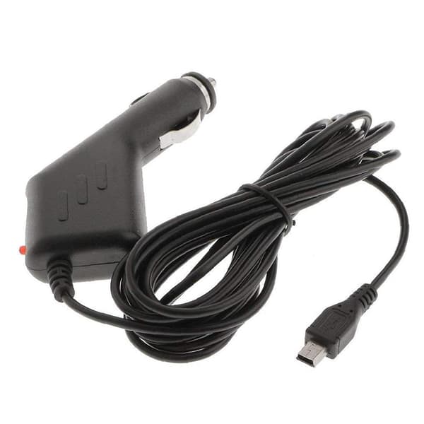 Mini USB-billader strømledning universell strømledning billader adapter strømforsyning for bærbare elektroniske tilbehør GPS-navigasjon (ca. 3m)