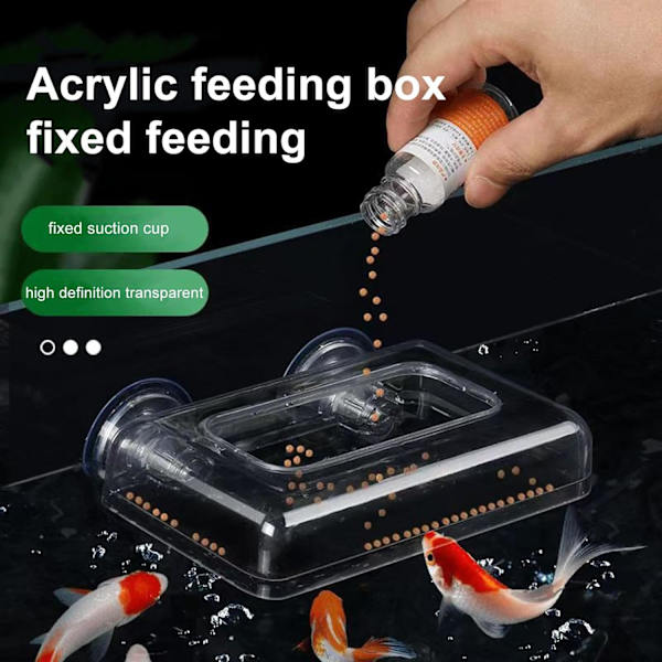 Fast Anti-Drift Fiskefoder - Fiskefoderautomat - Fiskefoderautomater til fodring af flydende eller skællende foder, men ikke egnet til fodring af perkussivt foder