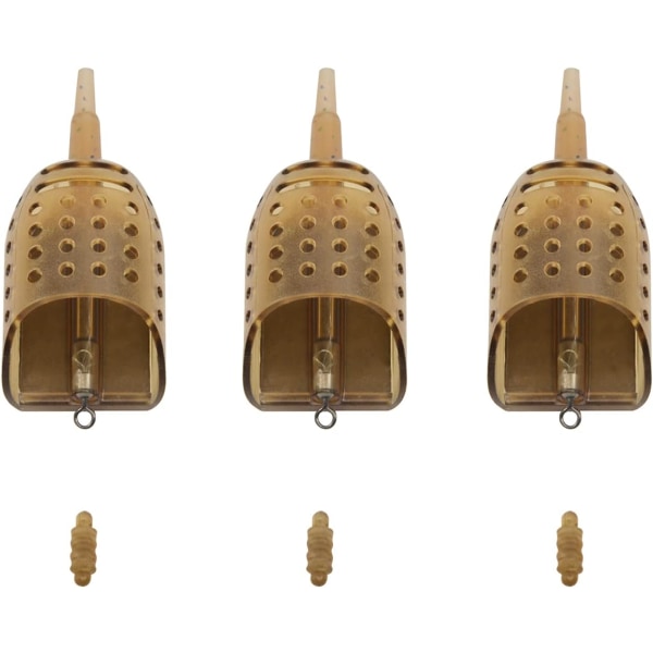 Pellet Feeder Inline Pellet Feeder Maggot Feeders för Karpfiske Grov 40g 40g