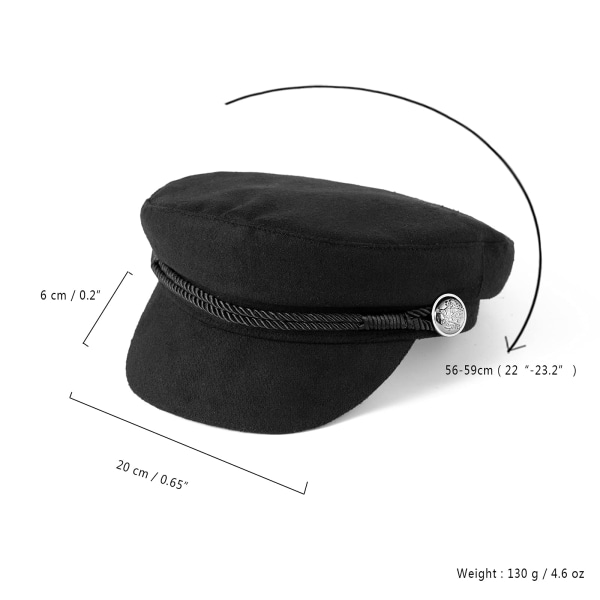 Peaked Cap Baskerhat Dame Bakerboy Hat Baskerhat