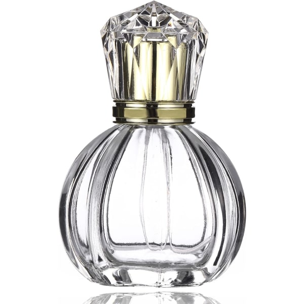 50ml 1,7 OZ påfyllningsbar Atomizer Spray Glas Tomma parfymflaskor för resor