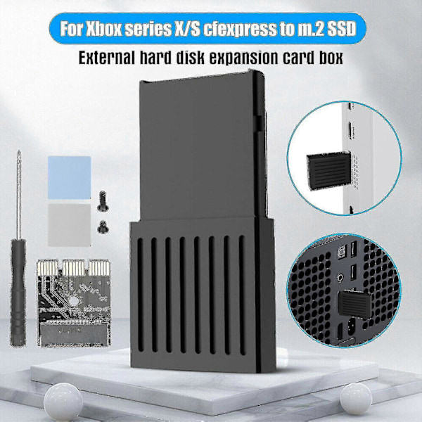 Bärbar 1 Tb Extern SSD-enhet Passar Xbox Series X/s, Extern Värddisk