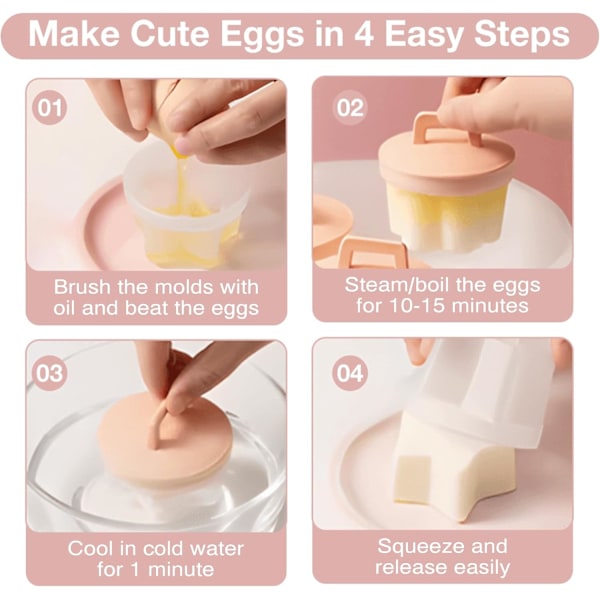 Egg Poaching Cups Egg Steamed Bakeware Pudding Mold Cooking Tools for Kitchen 4PCS egg boiler Green