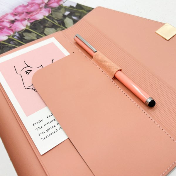A5 Notebook Linjeret Journal, Sider Hardback Note Book med Dividere, Tykt Papir, Gaveæske, Magnetisk Spænde Notepad