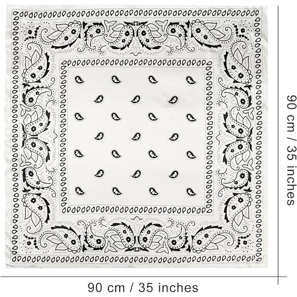 90x90cm Stora Kvadratiska Prickiga Halsdukar för Kvinnor 4 st Kvinnor Silkesliknande Huvudduk Bandanas Hårscarf Halsduk Sovrings