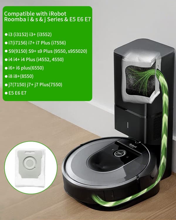 iRobot Roomba Støvsugerposer (12-pakning)