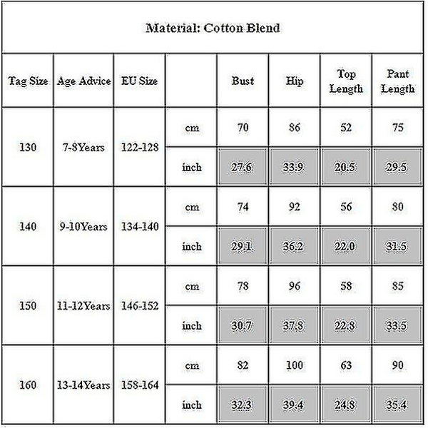 Barn Pojkar Flickor Tryckt Hoodie Toppar + Sweatpants Casual Outfit Set Tracksuit black 7-8 Years
