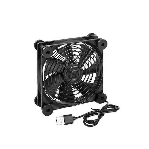 DC5V 120mm USB Kjølevifte for Rutere Modem Mottaker DVR TV