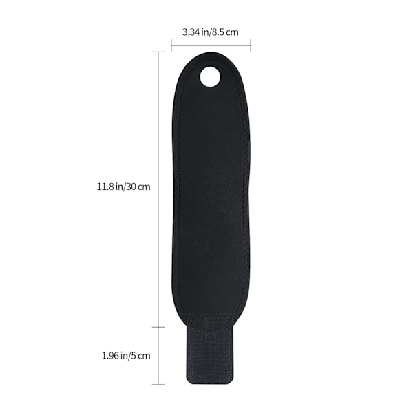Justerbart handledsstöd för tendinit, 1 par svarta elastiska karpaltunnelskydd, sport tumme metakarpal handledsband för handledssmärta stukning, tendinit
