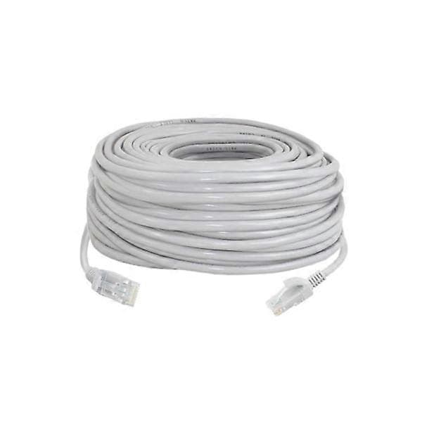 30m - Nettverkskabel - Cat5e - Internettkabel grå