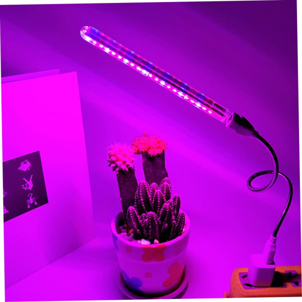 LED växtlampa Succulent odlingslampa med USB flexibel rör för hemträdgård Hydroponics växthuslampor Växande ljusarmaturer (kontakt ingår ej)