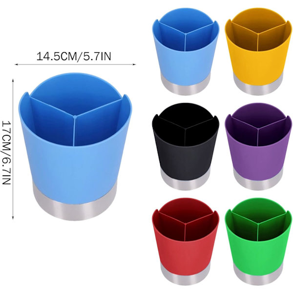Dispenser Premium Material Kaffe Røreholder Stabil Base for Hjem for Restaurant for Bar Vask Rack Oppvask Hylle (A, En Størrelse)-Gul
