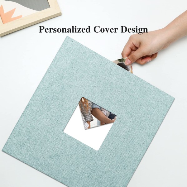 Self-adhesive photo album for gluing and designing yourself