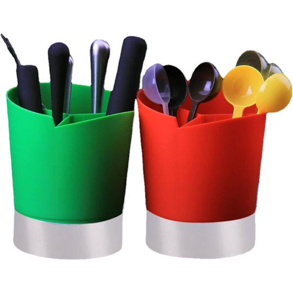 Dispenser Premium Material Kaffebægerholder Stabil Base til Hjem til Restaurant til Bar Vask Stativ Opvask Hylde (A, One Size)-Grøn